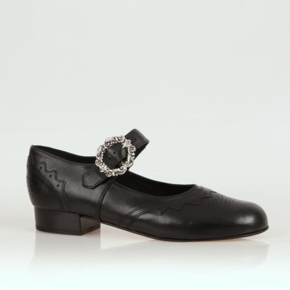 Dirndldrehschuh mit Lochmuster