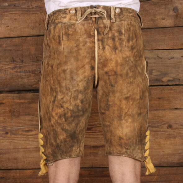 Lederhose Spitzingsee aus Hirschleder von MEINDL – Bild 3