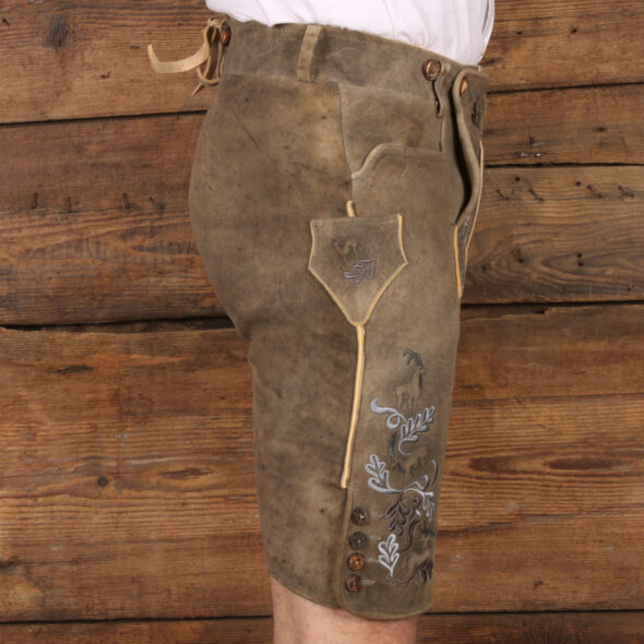 Lederhose Steinkogel aus Hirschleder von MEINDL – Bild 4
