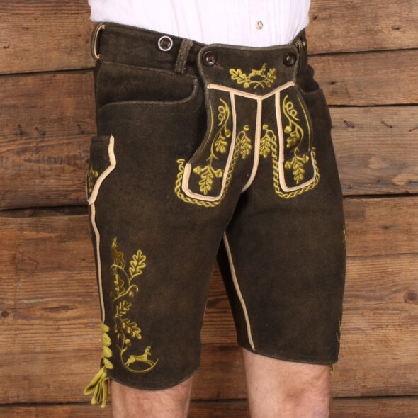 Hirschlederhose Nußdorf Gamserl