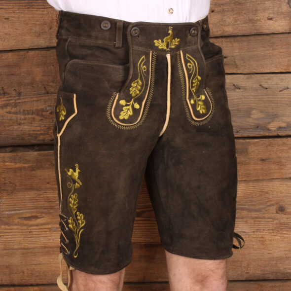 Lederhose Traunstein aus Ziegenleder von MEINDL
